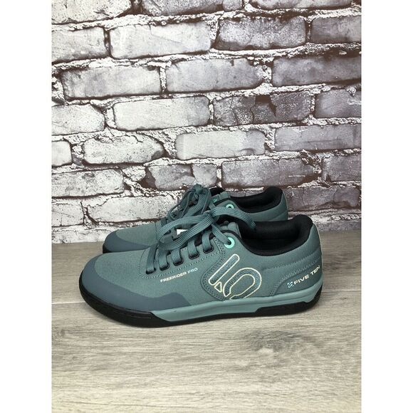 Five Ten Stealth Freerider Pro Canvas Mountain Bike Blue Shoes Women 10M US/42EU - Picture 5 of 16